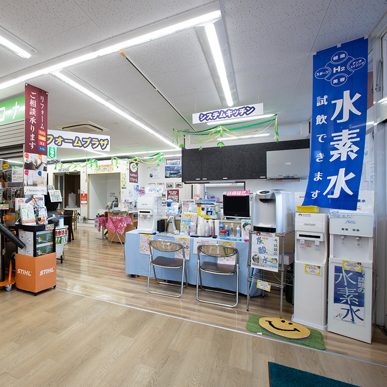 セブンプラザ姶良店内風景