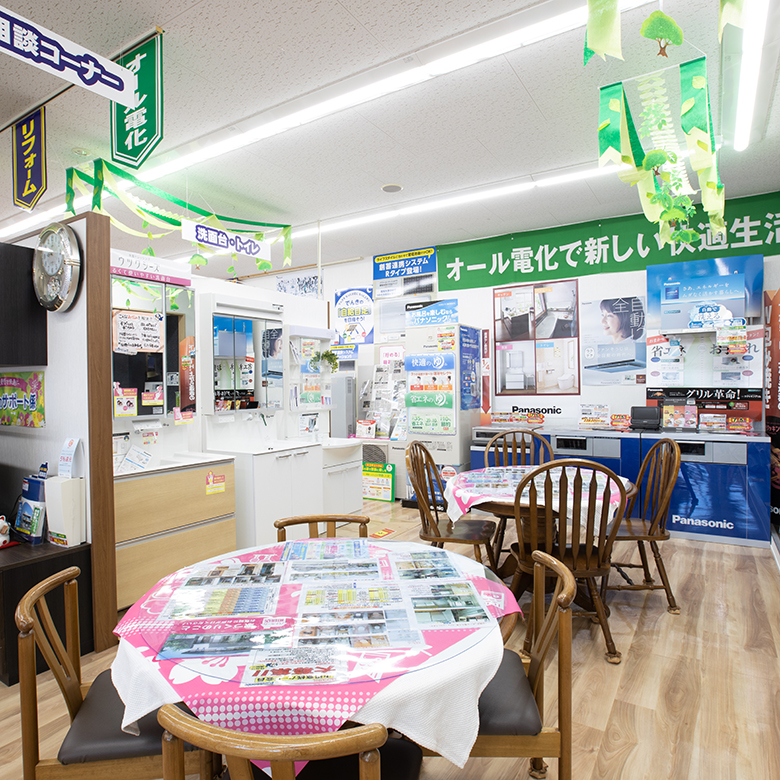 セブンプラザ姶良店内風景